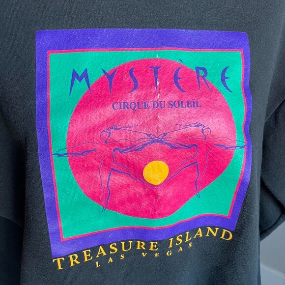 RARE VTG 90S MYSTERE CIRQUE LAS VEGAS SWEATSHIRT - Picture 3 of 7